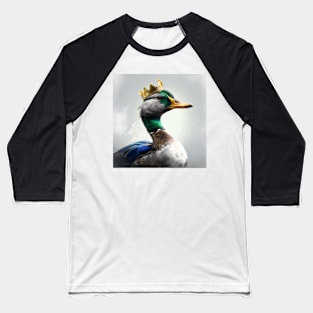 The Duck King Baseball T-Shirt